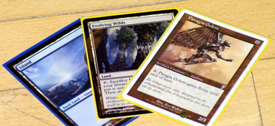 Island, Evolving Wilds, Patagia Golem